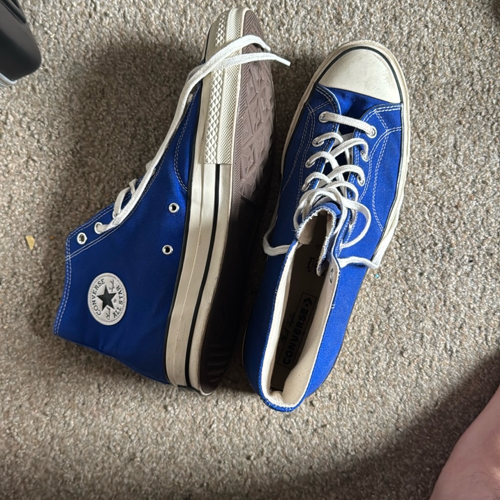 Blue Men’s High Top Converse Size 13